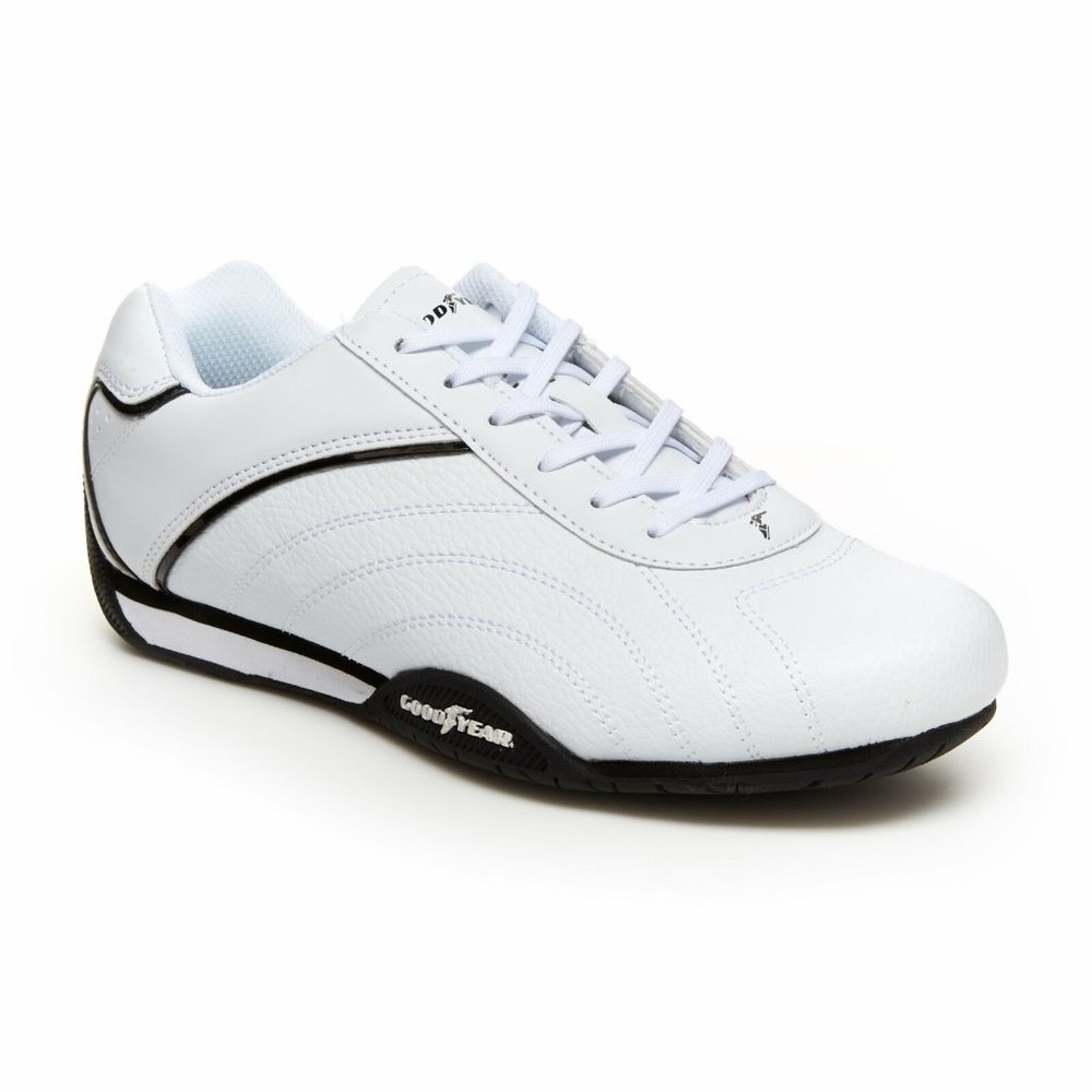GOODYEAR ORI-E MEN’S RACING SHOES WHITE/BLACK
